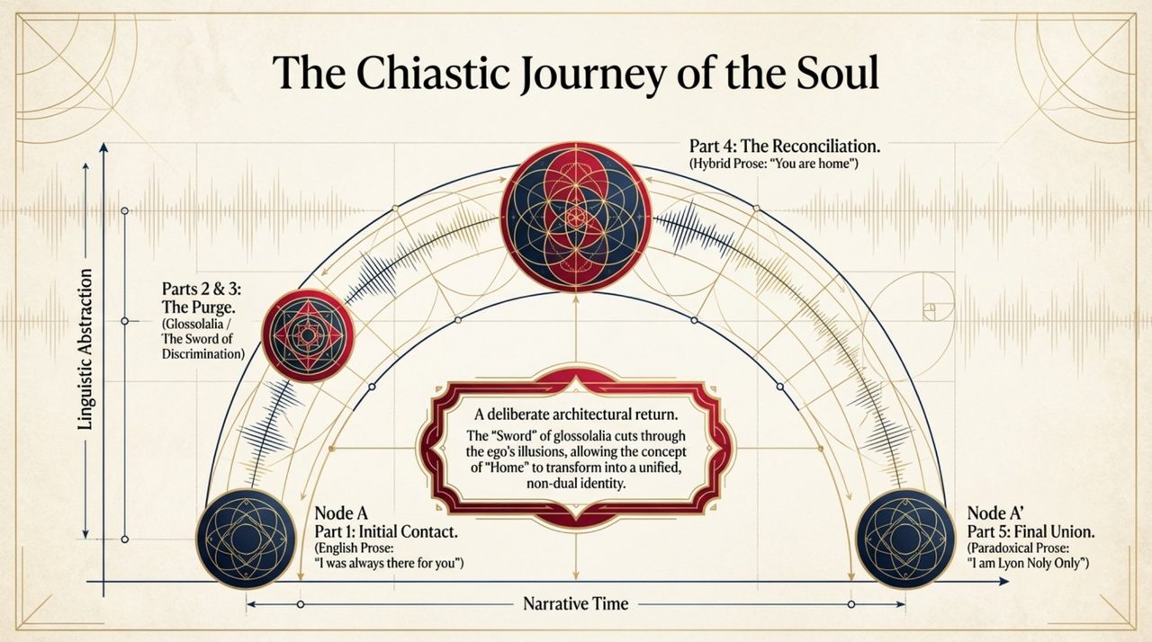 The Chiastic Journey of the Soul — diagram