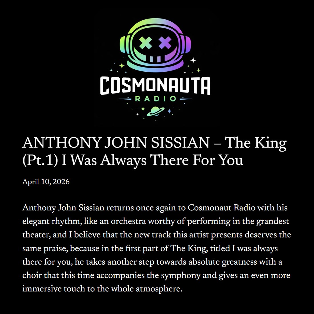 Cosmonauta Radio — The King Pt.1