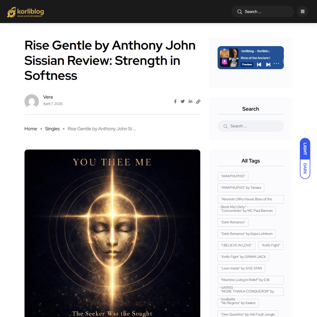 Korliblog — Rise Gentle