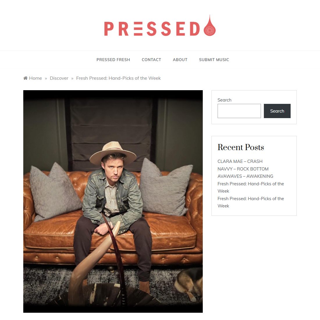 Pressed Orange — Hand-Picks of the Week